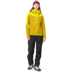 Norrona Falketind Gore-Tex Paclite Jacket Women - Blazing Yellow/Sulphur -Norrona norrona falketind gore tex paclite jacket women blazing yellow sulphur model 1 1399490