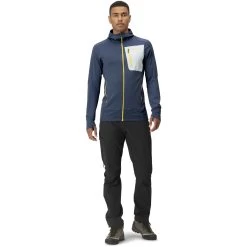 Norrona Falketind Power Grid Hood Jacket Men - Vintage Indigo -Norrona norrona falketind power grid hood men vintage indigo model 1 1399555