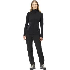 Norrona Falketind Power Grid Hood Jacket Women - Caviar -Norrona norrona falketind power grid hood women caviar 2 1461686