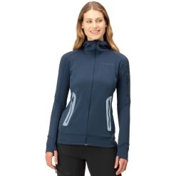 Norrona Falketind Power Grid Hood Jacket Women - Indigo Night