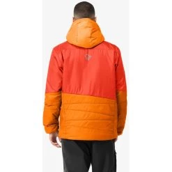 Norrona Falketind Thermo60 Hood Jacket Men - Arednalin/Orange Popsicle -Norrona norrona falketind thermo60 hood men arednalin orange popsicle model 3 1151009