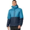 Norrona Falketind Thermo60 Hood Jacket Men - Hawaiian Surf/Indigo Night