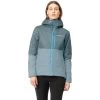 Norrona Falketind Thermo60 Hood Jacket Women - North Atlantic/Tourmaline