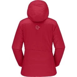 Norrona Falketind Thermo60 Hood Jacket Women - True Red -Norrona norrona falketind thermo60 hood women true red 2 1126379