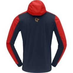 Norrona Falketind Warm2 Octa Hood Jacket Men - Arednalin/Indigo Night -Norrona norrona falketind warm2 octa hood men arednalin indigo night 2 1126670