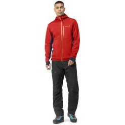 Norrona Falketind Warm2 Octa Hood Jacket Men - Arednalin/Indigo Night -Norrona norrona falketind warm2 octa hood men arednalin indigo night 2 1462438
