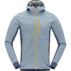 Norrona Falketind Warm2 Octa Hood Jacket Men - Blue Fog/Vintage Indigo -Norrona norrona falketind warm2 octa hood men blue fog vintage indigo 1 1341922