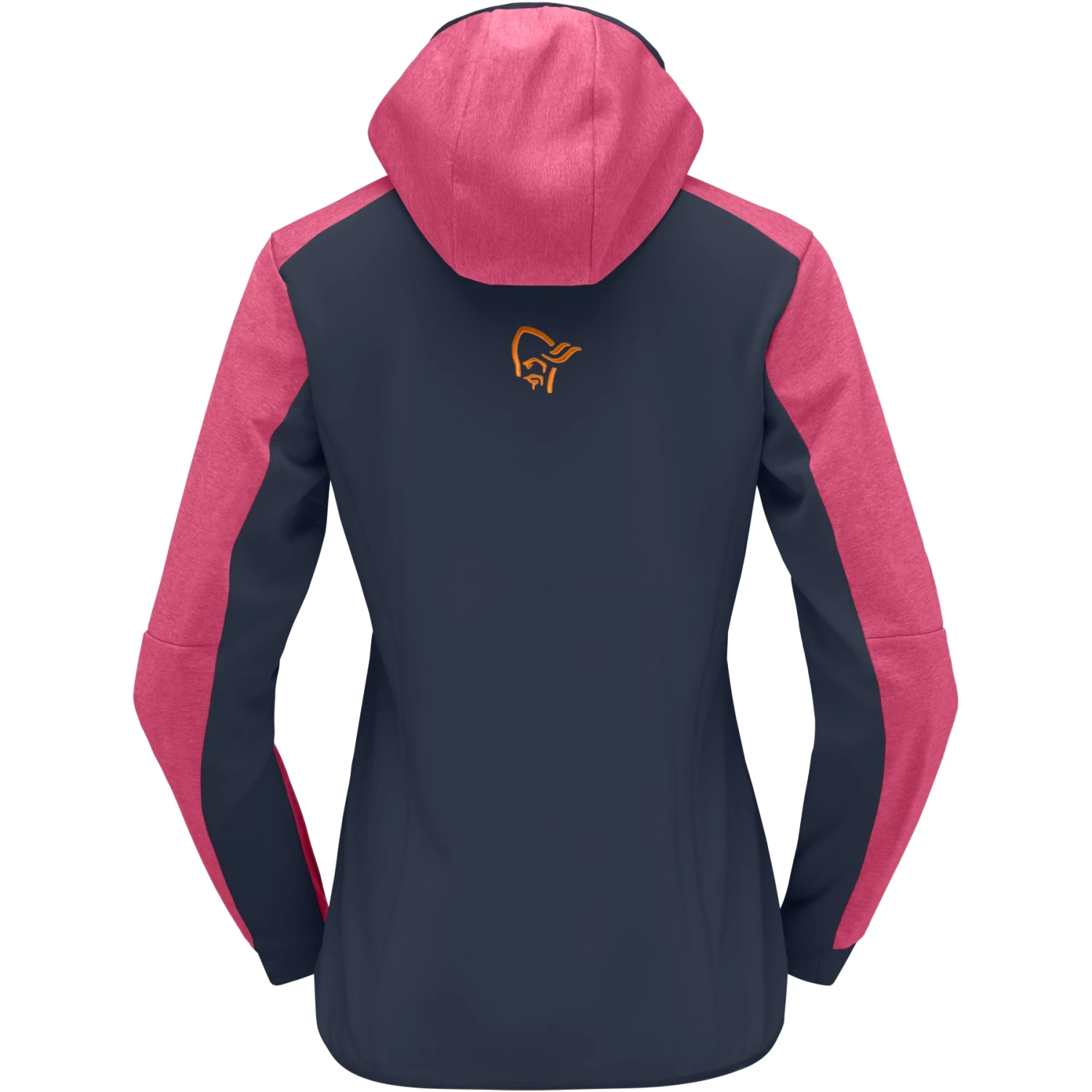 Norrona Falketind Warm2 Octa Hood Jacket Women - Honeysuckle/Indigo Night 3 Norrona Falketind Warm2 Octa Hood Jacket Women - Honeysuckle/Indigo Night - Image 3