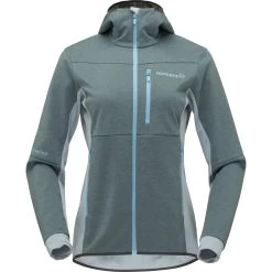Norrona Falketind Warm2 Octa Hood Jacket Women - North Atlantic/Tourmaline -Norrona norrona falketind warm2 octa hood women north atlantic tourmaline 1 1126747
