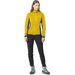 Norrona Falketind Warm2 Octa Hood Jacket Women - Sulphur -Norrona norrona falketind warm2 octa hood women sulphur model 1 1399562