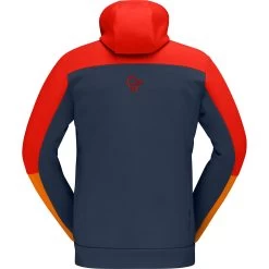 Norrona Falketind Warmwool2 Stretch Zip Hood Jacket Men - Arednalin/Orange Popsicle 7 Norrona Falketind Warmwool2 Stretch Zip Hood Jacket Men - Arednalin/Orange Popsicle -Norrona norrona falketind warmwool2 stretch zip hood jacket men arednalin orange popsicle 2 1025656