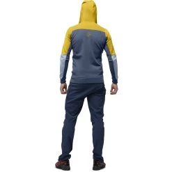 Norrona Falketind Warmwool2 Stretch Zip Hood Jacket Men - Sulphur/Blue Fog 9 Norrona Falketind Warmwool2 Stretch Zip Hood Jacket Men - Sulphur/Blue Fog -Norrona norrona falketind warmwool2 stretch zip hood jacket men sulphur blue fog model 2 1399560