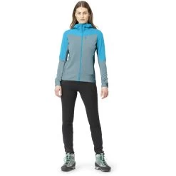 Norrona Falketind Warmwool2 Stretch Zip Hood Jacket Women - Aquarius/Tourmaline -Norrona norrona falketind warmwool2 stretch zip hood jacket women aquarius tourmaline 2 1560992