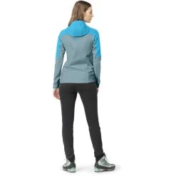 Norrona Falketind Warmwool2 Stretch Zip Hood Jacket Women - Aquarius/Tourmaline -Norrona norrona falketind warmwool2 stretch zip hood jacket women aquarius tourmaline 3 1560993