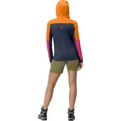 Norrona Falketind Warmwool2 Stretch Zip Hood Jacket Women - Orange Popsicle/Honeysuckle -Norrona norrona falketind warmwool2 stretch zip hood jacket women orange popsicle honeysuckle 4 1025682
