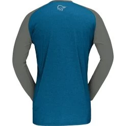 Norrona Fjørå Equaliser Lightweight Long Sleeve Shirt Men - Mykonos Blue/Castor Grey 7 Norrona Fjørå Equaliser Lightweight Long Sleeve Shirt Men - Mykonos Blue/Castor Grey -Norrona norrona fjora equaliser lightweight long sleeve shirt men mykonos blue castor grey 2 1342007