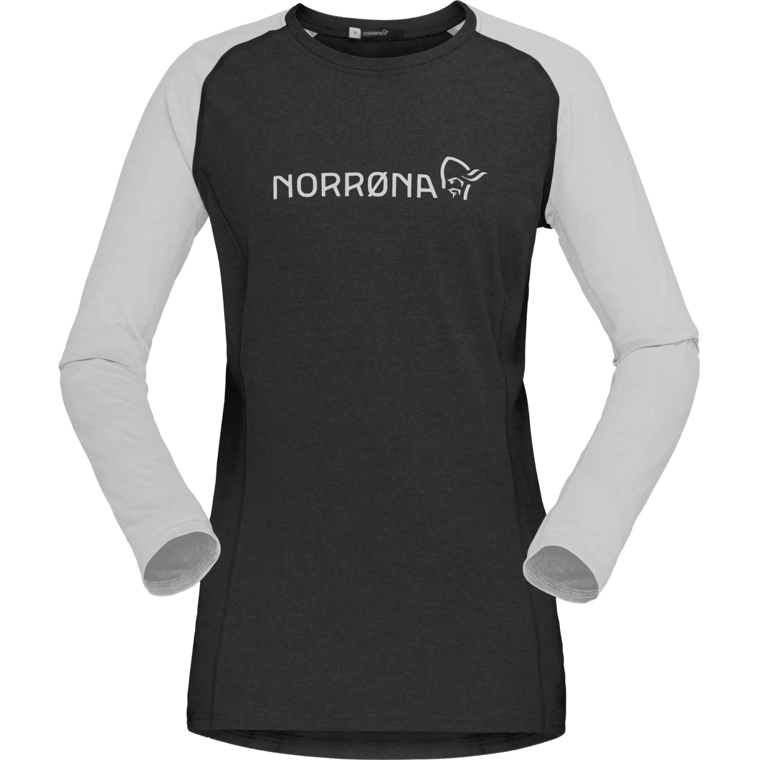 Norrona Fjørå Equaliser Lightweight Long Sleeve Shirt Women - Caviar/Castor Grey 2 Norrona Fjørå Equaliser Lightweight Long Sleeve Shirt Women - Caviar/Castor Grey - Image 2