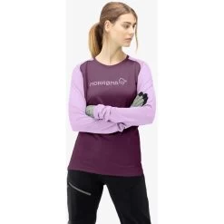 Norrona Fjørå Equaliser Lightweight Long Sleeve Shirt Women - Dark Purple/Violet Tulle 8 Norrona Fjørå Equaliser Lightweight Long Sleeve Shirt Women - Dark Purple/Violet Tulle -Norrona norrona fjora equaliser lightweight long sleeve shirt women dark purple violet tulle 4 1126762
