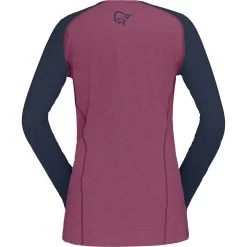 Norrona Fjørå Equaliser Lightweight Long Sleeve Shirt Women - Violet Quartz/Indigo Night -Norrona norrona fjora equaliser lightweight long sleeve shirt women violet quartz indigo night 2 1342089