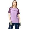 Norrona Fjørå Equaliser Lightweight T-Shirt Women - Dark Purple/Violet Tulle