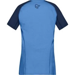 Norrona Fjørå Equaliser Lightweight T-Shirt Women - Indigo Night/Campanula -Norrona norrona fjora equaliser lightweight t shirt women indigo night campanula 2 1126786
