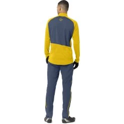Norrona Fjørå Equaliser Long Sleeve Zip Top Men - Sulphur/Vintage Indigo -Norrona norrona fjora equaliser long sleeve zip top men sulphur vintage indigo 3 1463008