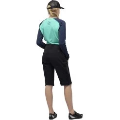 Norrona Fjørå Flex1 Heavy Duty Shorts Women - Caviar/Castor Grey -Norrona norrona fjora flex1 heavy duty shorts women caviar castor grey 4 903595