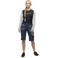 Norrona Fjørå Flex1 Heavy Duty Shorts Women - Indigo Night -Norrona norrona fjora flex1 heavy duty shorts women indigo night model 1 1399689