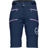 Norrona Fjørå Flex1 Heavy Duty Shorts Women - Indigo Night/Violet Tulle
