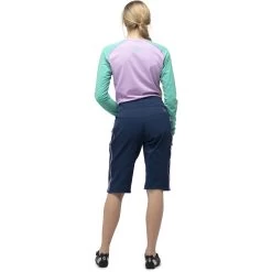 Norrona Fjørå Flex1 Heavy Duty Shorts Women - Indigo Night/Violet Tulle -Norrona norrona fjora flex1 heavy duty shorts women indigo night violet tulle 8 903606