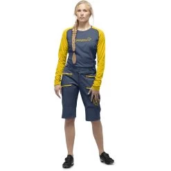 Norrona Fjørå Flex1 Heavy Duty Shorts Women - Vintage Indigo -Norrona norrona fjora flex1 heavy duty shorts women vintage indigo model 1 1399693