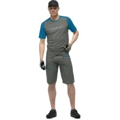 Norrona Fjørå Flex1 Mid Weight Shorts Men - Castor Grey -Norrona norrona fjora flex1 mid weight shorts men castor grey model 1 1399726