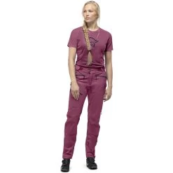 Norrona Fjørå Flex1 Pants Women - Violet Quartz -Norrona norrona fjora flex1 pants women violet quartz model 1 1399687