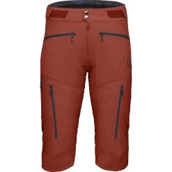 Norrona Fjørå Flex1 Shorts Men - Rooibos Tea/Indigo Night