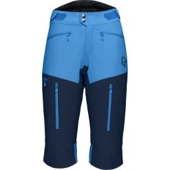 Norrona Fjørå Flex1 Shorts Women - Campanula/Indigo Night