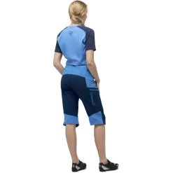 Norrona Fjørå Flex1 Shorts Women - Campanula/Indigo Night -Norrona norrona fjora flex1 shorts women campanula indigo night 4 903748