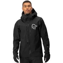 Norrona Fjørå Gore-Tex Pro Jacket Men - Caviar