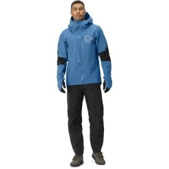 Norrona Fjørå Gore-Tex Pro Jacket Men - Mykonos Blue -Norrona norrona fjora gore tex pro jacket men mykonos blue model 1 1399773