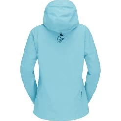 Norrona Lofoten Gore-Tex Insulated Jacket Women - Aquarius -Norrona norrona lofoten gore tex insulated jacket women aquarius 2 1255513