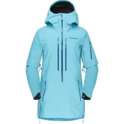 Norrona -Norrona norrona lofoten gore tex pro anorak jacket women aquarius 1 1255641