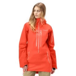 Norrona Lofoten Gore-Tex Pro Anorak Jacket Women - Orange Alert