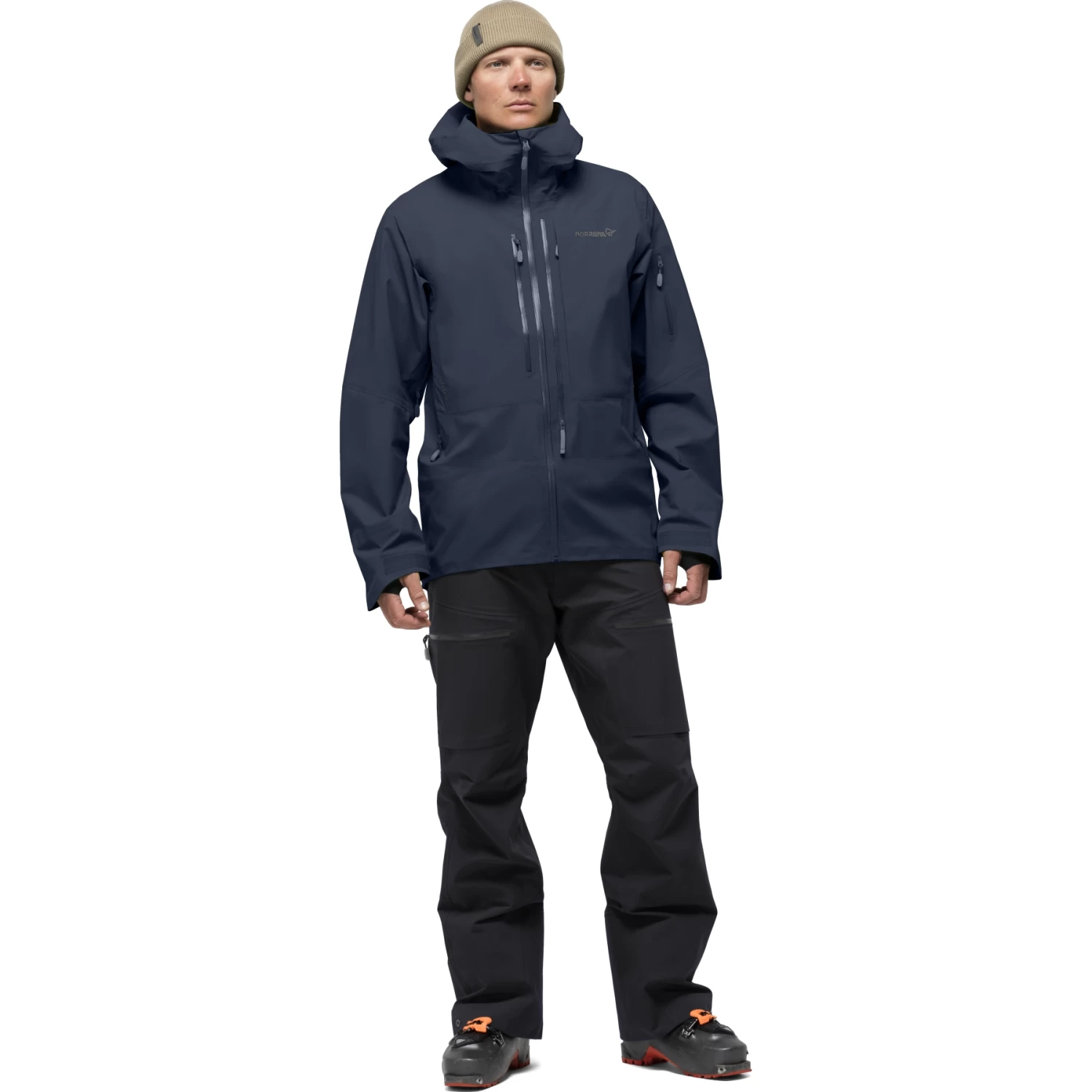 Norrona Lofoten Gore-Tex Pro Jacket Men - Indigo Night 4 Norrona Lofoten Gore-Tex Pro Jacket Men - Indigo Night - Image 4