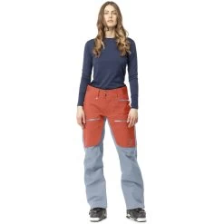 Norrona Lofoten Gore-Tex Pro Pants Women - Orange Alert/Blue Fog 6 Norrona Lofoten Gore-Tex Pro Pants Women - Orange Alert/Blue Fog -Norrona norrona lofoten gore tex pro pants women orange alert blue fog 1 1255883