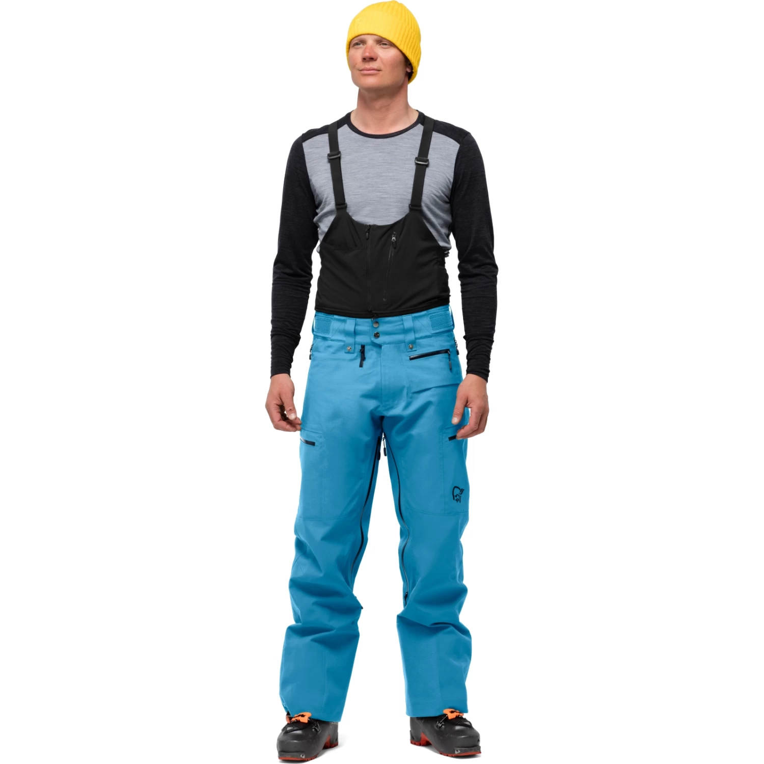 Norrona Lofoten Gore-Tex Pro Plus Pants Men - Hawaiian Surf 3 Norrona Lofoten Gore-Tex Pro Plus Pants Men - Hawaiian Surf - Image 3