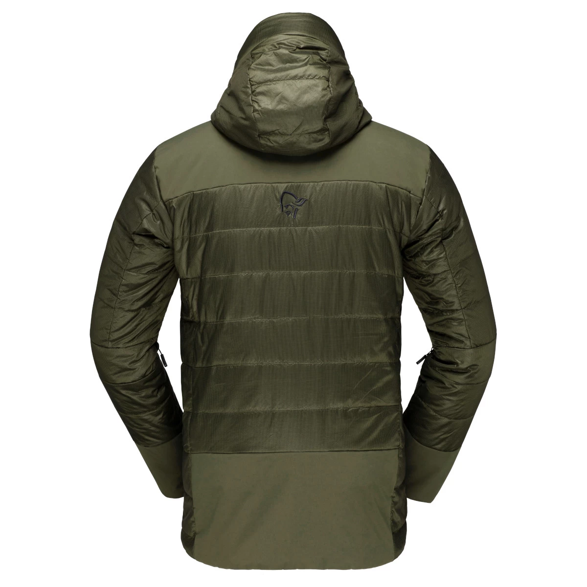 Norrona Lofoten Primaloft80 Anorak Jacket Men - Olive Night 3 Norrona Lofoten Primaloft80 Anorak Jacket Men - Olive Night - Image 3