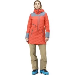 Norrona Lofoten Primaloft80 Anorak Jacket Women - Orange Alert/Blue Fog 8 Norrona Lofoten Primaloft80 Anorak Jacket Women - Orange Alert/Blue Fog -Norrona norrona lofoten primaloft80 anorak jacket women orange alert blue fog 3 1255991
