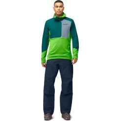 Norrona Lofoten Thermal Pro Hood Pullover Men - Classic Green/Everglade -Norrona norrona lofoten thermal pro hood pullover men classic green everglade 4 1518114
