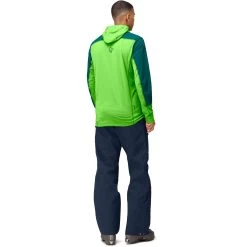 Norrona Lofoten Thermal Pro Hood Pullover Men - Classic Green/Everglade -Norrona norrona lofoten thermal pro hood pullover men classic green everglade 5 1518115