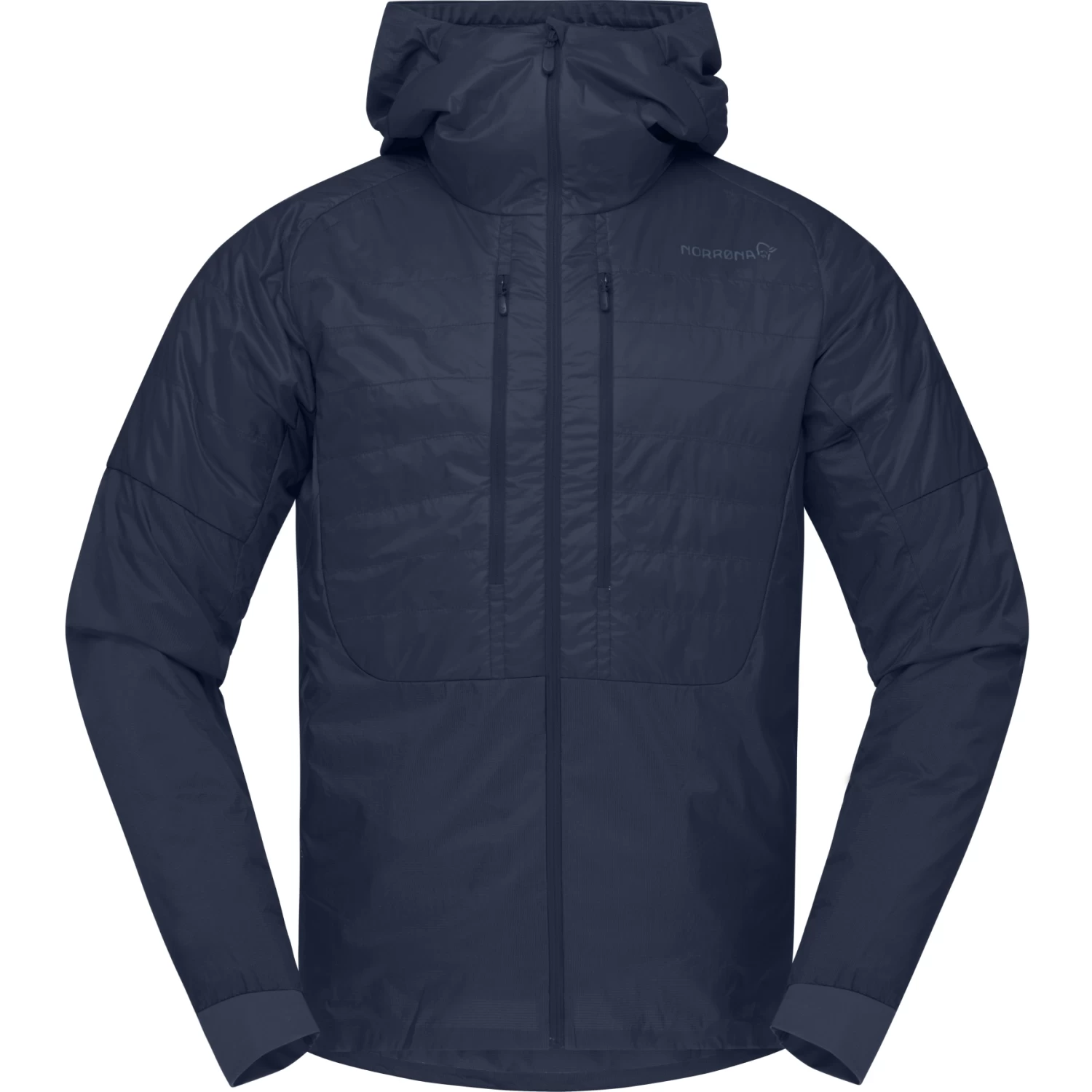 Norrona Lyngen Aero80 Insulated Zip Hood Jacket Men - Indigo Night 2 Norrona Lyngen Aero80 Insulated Zip Hood Jacket Men - Indigo Night - Image 2