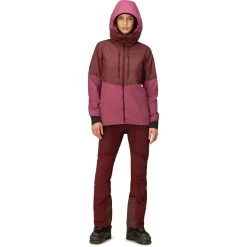 Norrona Lyngen Aero80 Insulated Zip Hood Jacket Women - Violet Quartz -Norrona norrona lyngen aero80 insulated zip hood jacket women violet quartz 4 1518165